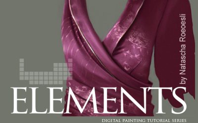 نقاشی دیجیتالی برای الیاف لباس ELEMENTS by natascha roeoesli